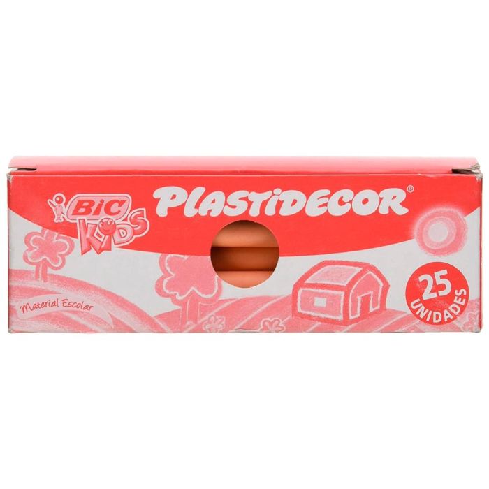 Lapices Plastidecor Unicolor Carne-27 Caja Con 25 Lapices 1