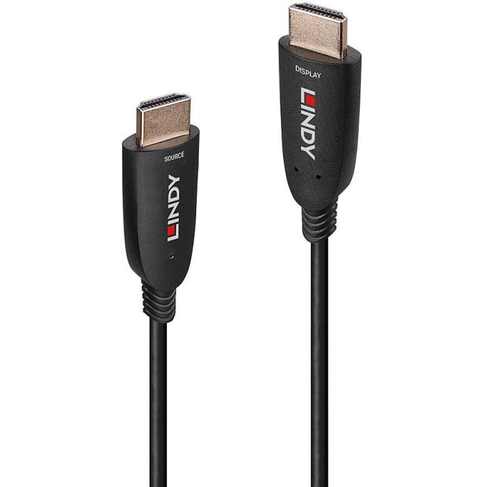 Lindy 30m Cable HDMI Fibra Óptica Híbrido 8K60 0 Lindy 30m Cable HDMI Fibra Óptica Híbrido 8K60 0