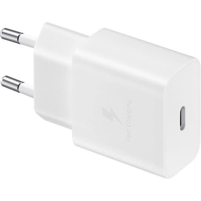 Samsung Cargador de Pared 15W USB-C Blanco EP-T1510NWEGEU
