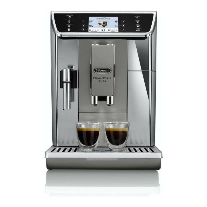 De'Longhi ECAM650.55.MS Cafetera Superautomática Espresso Conectada PrimaDonna Elite - LCD 3.5" - 8 Recetas - Depósito 2L - Gris 7 De'Longhi ECAM650.55.MS Cafetera Superautomática Espresso Conectada PrimaDonna Elite - LCD 3.5" - 8 Recetas - Depósito 2L - Gris 7