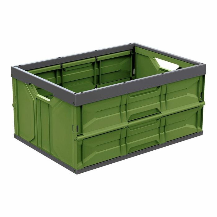 Mondex Caja plegable 45l, 54x37.5x28 cm, colores surtidos (verde, rojo, azul)