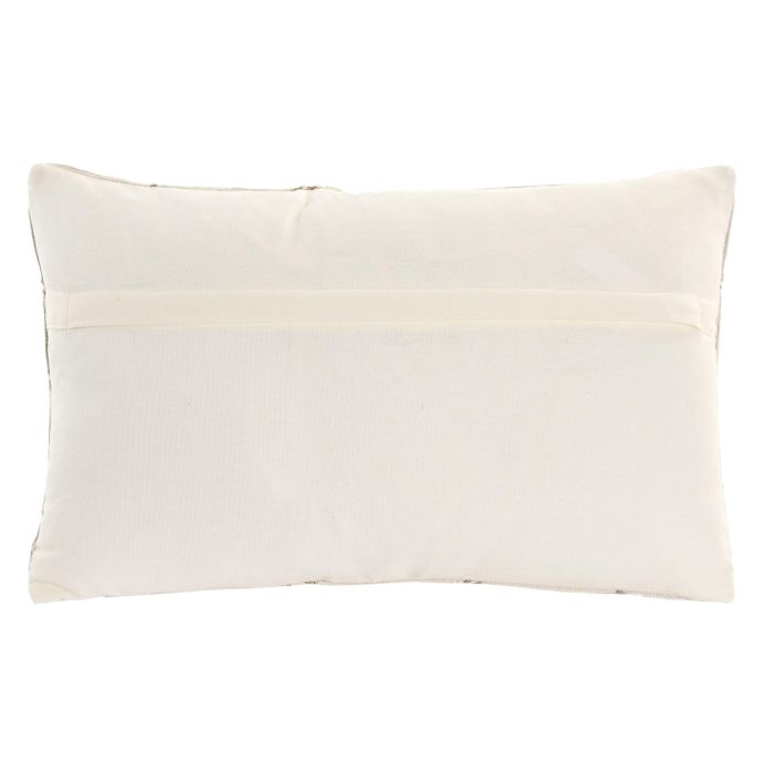 Cojin Boho DKD Home Decor Crudo Natural 30 x 50 cm (2 Unidades) 3