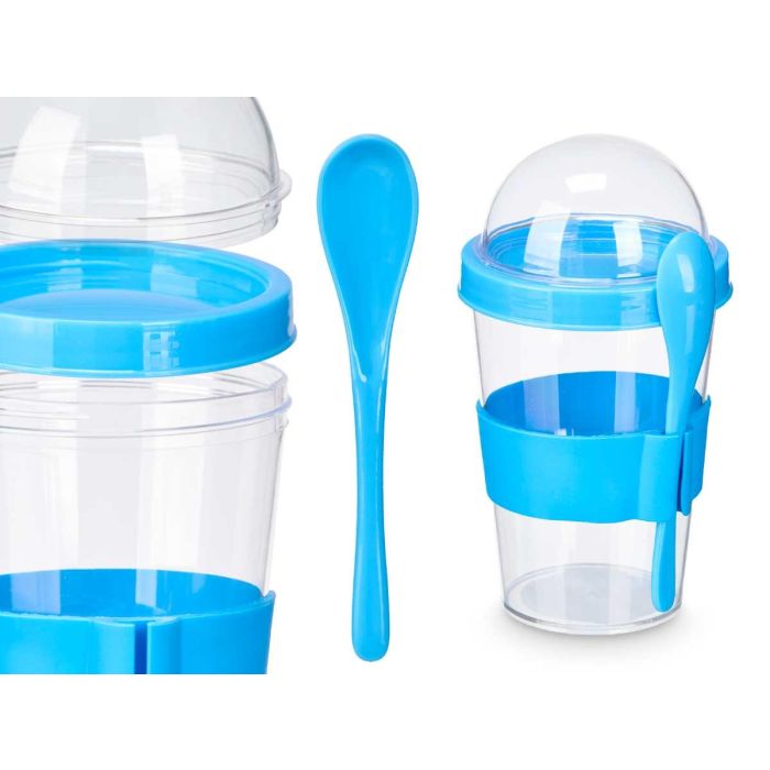 Vaso Cuchara Tapa 400Ml Surtidos Col Leknes 9X16CM (24 Unidades) 3 Vaso Cuchara Tapa 400Ml Surtidos Col Leknes 9X16CM (24 Unidades) 3