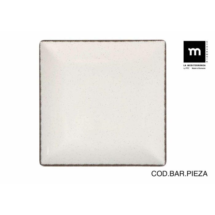 Plato Llano La Mediterránea Anllo 24 x 24 x 2 cm (6 Unidades) 2 Plato Llano La Mediterránea Anllo 24 x 24 x 2 cm (6 Unidades) 2