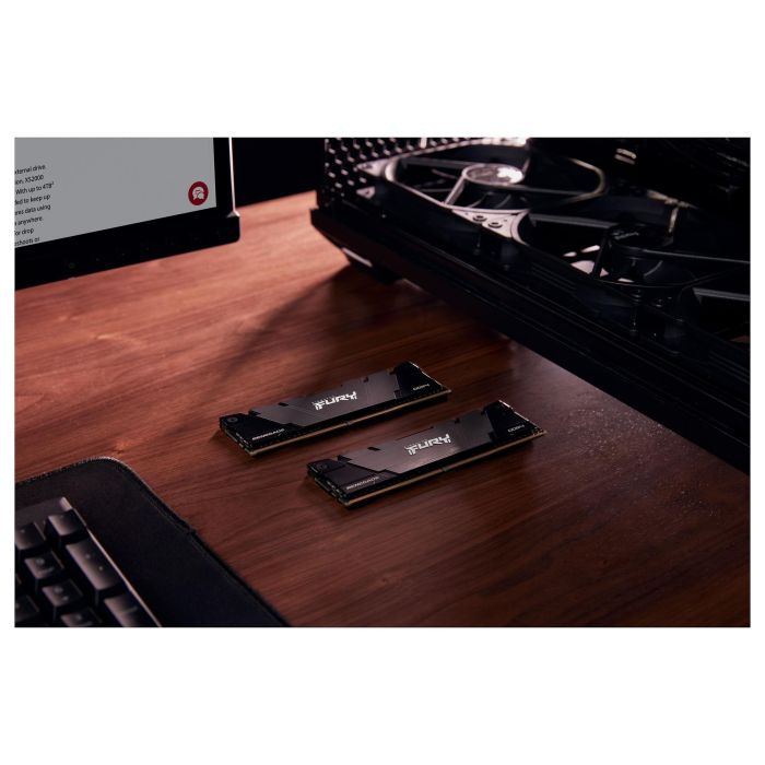 Kingston FURY Renegade Black 128GB DDR4 CL18 DIMM 3600MT/s Kit de 4 4 Kingston FURY Renegade Black 128GB DDR4 CL18 DIMM 3600MT/s Kit de 4 4