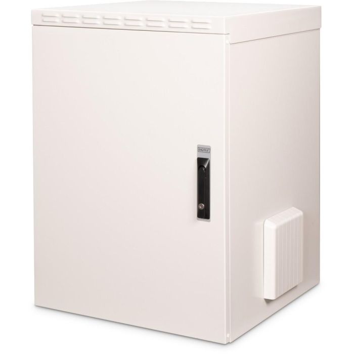 Digitus Professional Carcasa de Pared Outdoor IP55 16HE, 891x600x600 mm, Gris RAL 7035, Bastidor de 19", 100 kg