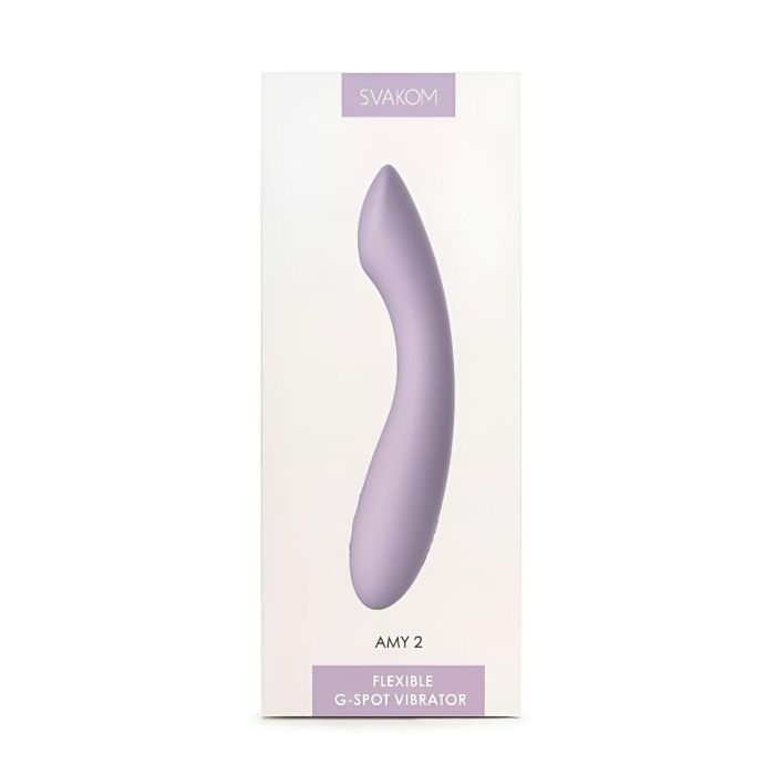 Vibrador clásico Svakom Azul Pastel Lila 4 Vibrador clásico Svakom Azul Pastel Lila 4