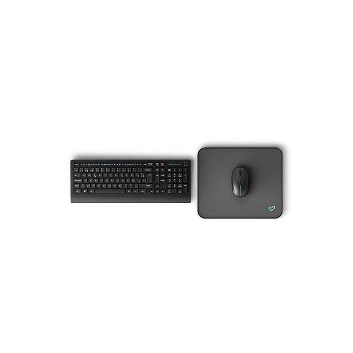 Energy Sistem Teclado y Ratón Inalámbricos Office, Silencioso, Resistente a Líquidos, Batería Interna, USB-C Energy Sistem Teclado y Ratón Inalámbricos Office, Silencioso, Resistente a Líquidos, Batería Interna, USB-C