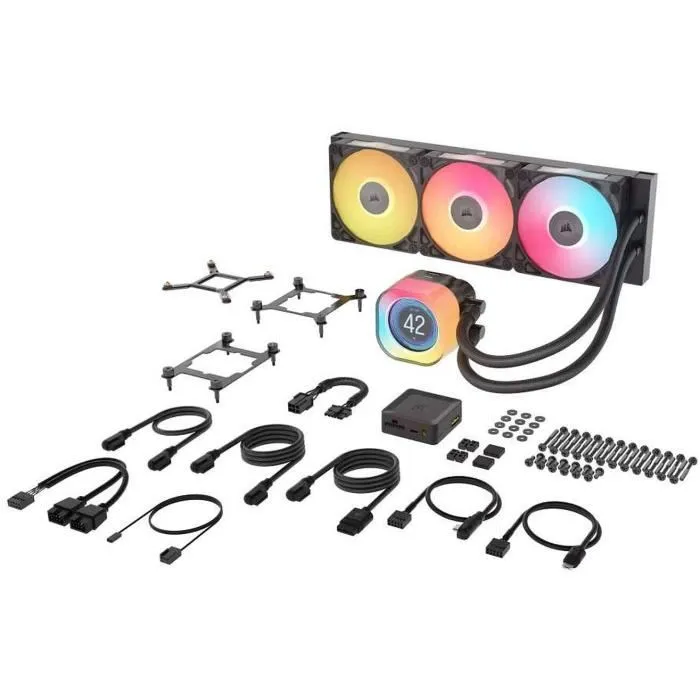 Corsair CW-9061023-WW iCUE LINK TITAN 360 RX LCD AIO Refrigeración de PC 4