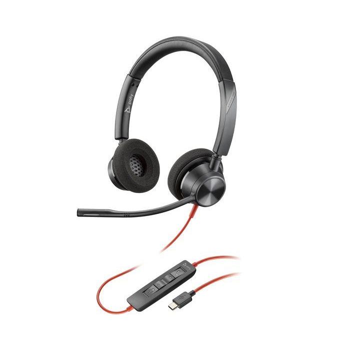 HP Poly Blackwire 3320 USB-C Headset 0 HP Poly Blackwire 3320 USB-C Headset 0