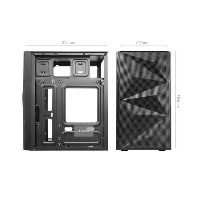 Caja Ordenador Mars Gaming Mc1500 M - Atx 2 Caja Ordenador Mars Gaming Mc1500 M - Atx 2