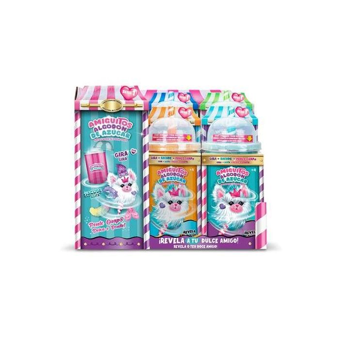 Bizak Juego Peluche Amiguitos Algodón de Azúcar - Gira el cono, descubre, peina y customiza tu peluche, surtidos +4 años 6 Bizak Juego Peluche Amiguitos Algodón de Azúcar - Gira el cono, descubre, peina y customiza tu peluche, surtidos +4 años 6