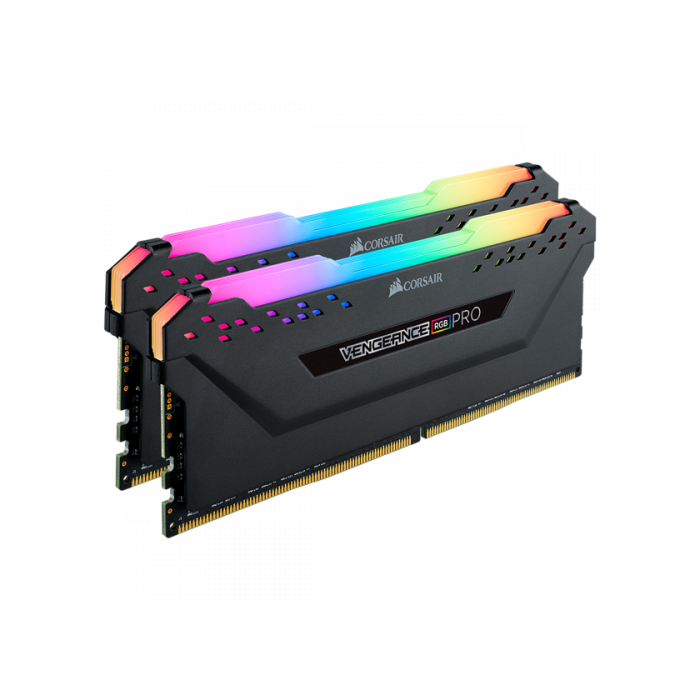 Corsair Vengeance CMW16GX4M2C3200C16 16GB DDR4 3200MHz Kit de Memoria RGB Negro 1