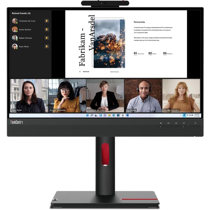 Lenovo ThinkCentre TiO 22 Gen5 FHD IPS con DisplayPort, Cámara, Altavoces, Hub y Táctil 0 Lenovo ThinkCentre TiO 22 Gen5 FHD IPS con DisplayPort, Cámara, Altavoces, Hub y Táctil 0