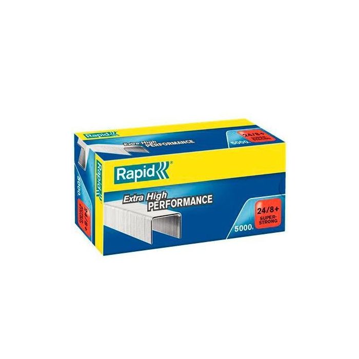 Rapid Grapas 24-8+ Súper Strong Galvanizada Caja De 5000