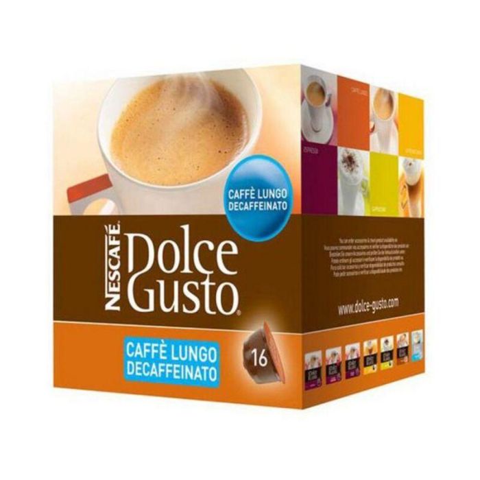 Estuche Nescafé Dolce Gusto 94331 Caffè Lungo Decaffeinato (16 uds)