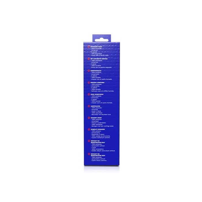 Almohadillas para Cinturón de Seguridad Sparco SPC1208BL Azul 2 Almohadillas para Cinturón de Seguridad Sparco SPC1208BL Azul 2