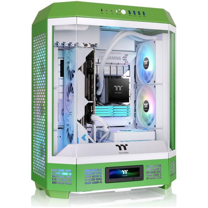 Thermaltake The Tower 600 Light-year Green Midi Tower PC – Caja gaming ATX/micro ATX/Mini-ITX Verde con vidrio templado 1 Thermaltake The Tower 600 Light-year Green Midi Tower PC – Caja gaming ATX/micro ATX/Mini-ITX Verde con vidrio templado 1
