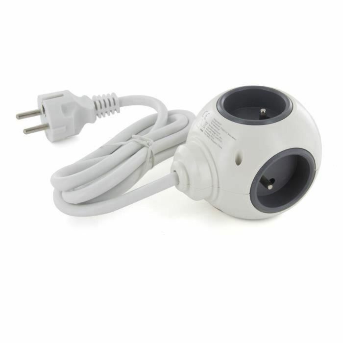 Chacon CHA5411478480396 USB + Toma PowerBall Extendido 2 Chacon CHA5411478480396 USB + Toma PowerBall Extendido 2