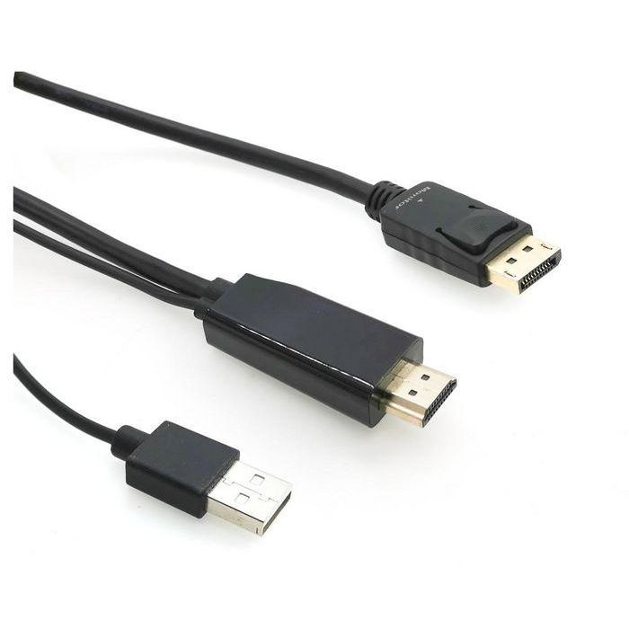 MicroConnect HDMI to DisplayPort Converter Cable, 1m MicroConnect HDMI to DisplayPort Converter Cable, 1m