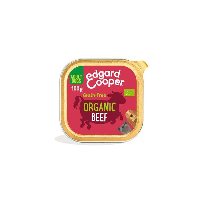 Alimento húmedo para perros adultos Bio Organic Ternera en tarrinas 17x100 gr Alimento húmedo para perros adultos Bio Organic Ternera en tarrinas 17x100 gr