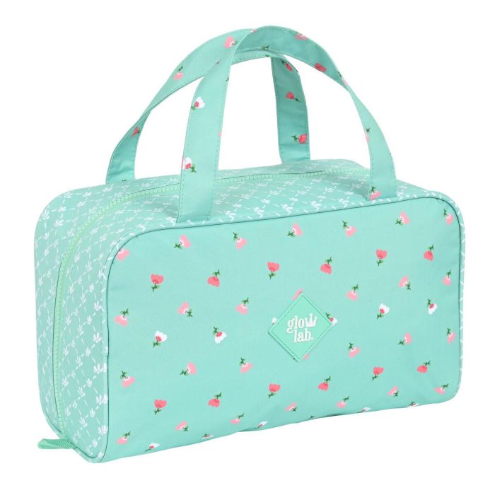 Neceser Escolar Glow Lab Pepa Verde 31 x 14 x 19 cm 1 Neceser Escolar Glow Lab Pepa Verde 31 x 14 x 19 cm 1