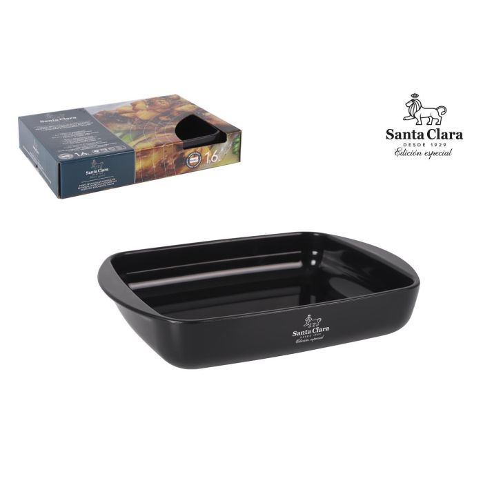 Inde Fuente rectangular de borosilicato para horno 1.6L, 20 x 28 x 5 cm (2 Unidades) 0 Inde Fuente rectangular de borosilicato para horno 1.6L, 20 x 28 x 5 cm (2 Unidades) 0