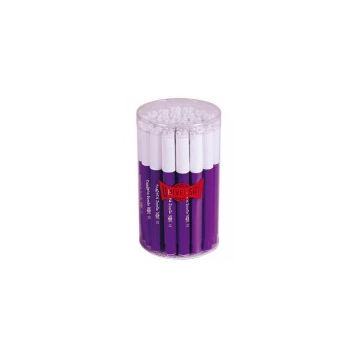 Carioca Rotulador Jumbo Punta Gruesa Lila Bote 30 Ud Carioca Rotulador Jumbo Punta Gruesa Lila Bote 30 Ud