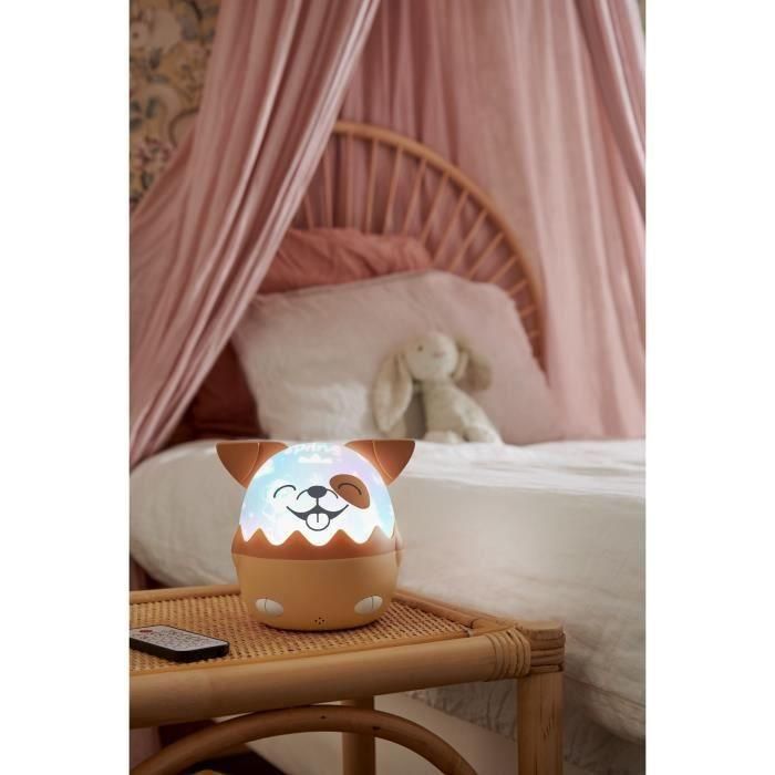 Bigben Kids BIG1722427113882 Luz Nocturna Musical Inalámbrica Perro, Proyección 360°, 13 Películas, 8 Melodías, Mando a Distancia, USB-C 5 Bigben Kids BIG1722427113882 Luz Nocturna Musical Inalámbrica Perro, Proyección 360°, 13 Películas, 8 Melodías, Mando a Distancia, USB-C 5