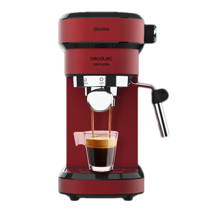 Cafetera Express de Brazo Cecotec Cafelizzia 790 Shiny 1,2 L 20 bar 1350W Rojo 1,2 L 5 Cafetera Express de Brazo Cecotec Cafelizzia 790 Shiny 1,2 L 20 bar 1350W Rojo 1,2 L 5