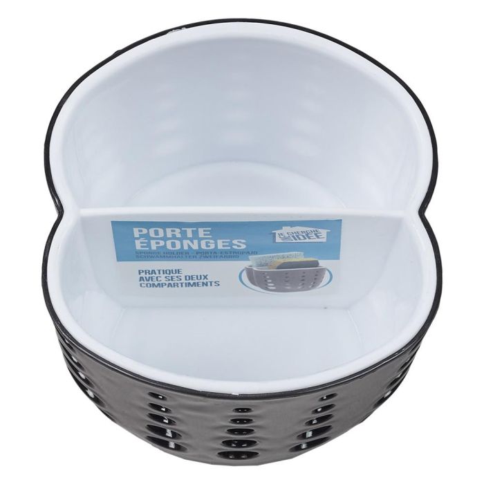 Je cherche une Idee Porta Estropajo Doble ABS Plástico 1 Je cherche une Idee Porta Estropajo Doble ABS Plástico 1