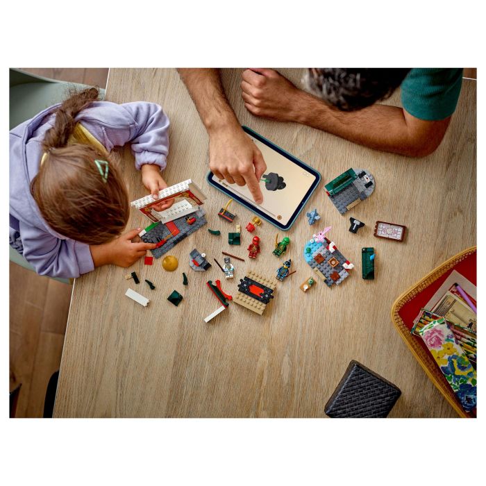 LEGO 71831 Templo Ninja Spinjitzu Dragón de juguete para niños a partir de 4 años