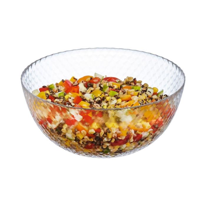 Ensaladera Vidrio Pampille Clear Luminarc 24 cm 2 Ensaladera Vidrio Pampille Clear Luminarc 24 cm 2