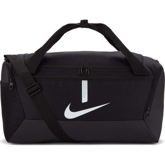 Bolsa de deporte - Nike - Academy Duffle Black - Compartimento seco/húmedo - Bolsillos con cremallera - 41 L - H 53 x L 25 x D 28 cm 1