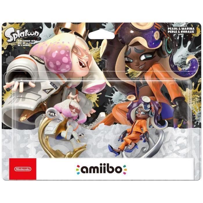 Figura Amiibo - Pearl & Coralie: Conjunto Torre del Orden  Colección Splatoon