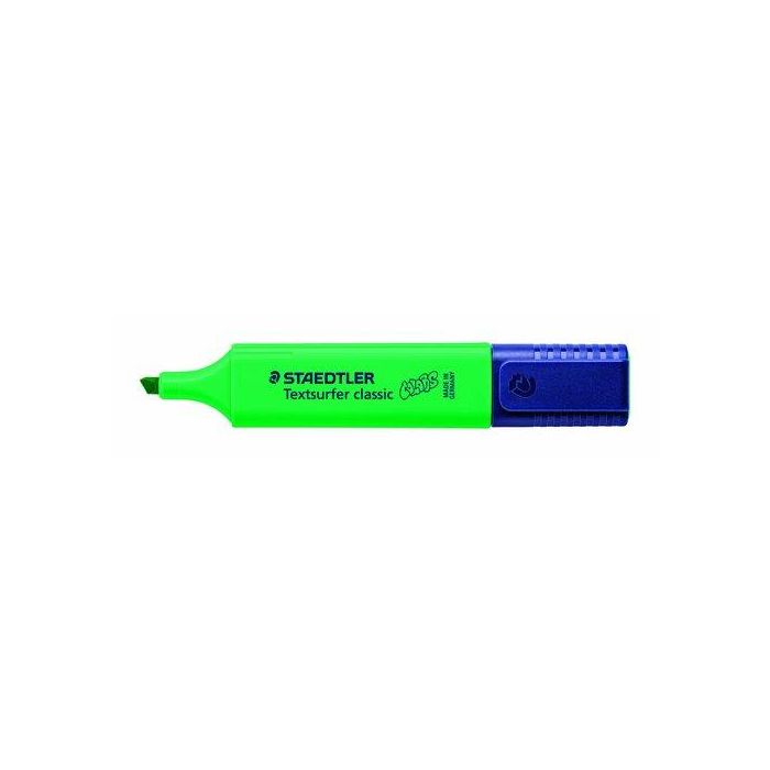 Marcador Fluor Staedtler 364 Textsurfer Classic Verde Intenso (Set de 10)