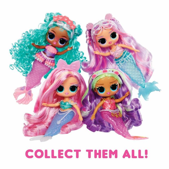 L.O.L Surprise Muñeca Cleo Cove Tweens 20cm con Cola de Sirena que Cambia de Color 1