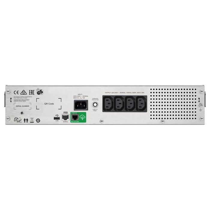 APC SMC1000I-2UC SAI Línea Interactiva 1000VA 600W Montaje en Rack 2U con SmartConnect APC SMC1000I-2UC SAI Línea Interactiva 1000VA 600W Montaje en Rack 2U con SmartConnect
