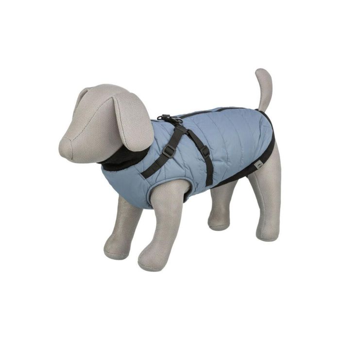 Abrigo para Perro Trixie Azul Gris S 8 Abrigo para Perro Trixie Azul Gris S 8