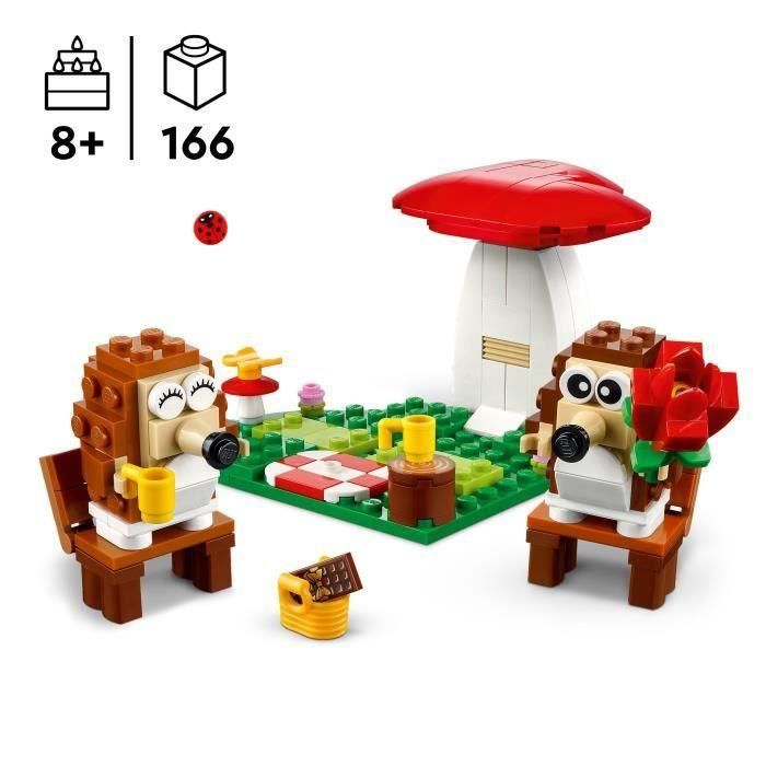 Lego 40711 Picnic de los Erizos - Set de Construcción Temático de Juguete con Seta, Ideal para Niños de 8 Años 1 Lego 40711 Picnic de los Erizos - Set de Construcción Temático de Juguete con Seta, Ideal para Niños de 8 Años 1