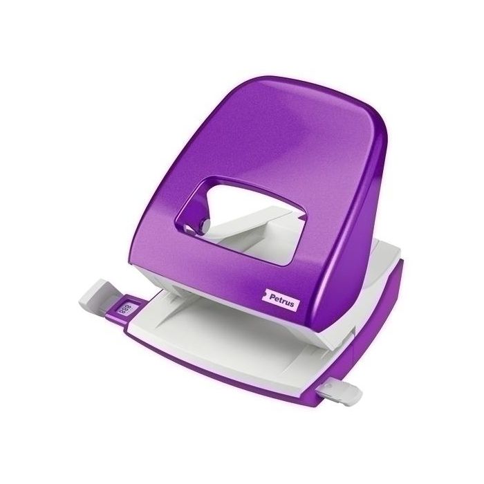 Taladro 2 Punzones Petrus Wow 62 (30H) Violeta Metalizado (Blister)