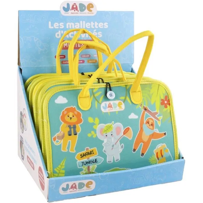 MGM Bolsa de Actividades Montessori JADE Juego Educativo Viajes Sensorial Juego Infantil Diseño Francés 1 MGM Bolsa de Actividades Montessori JADE Juego Educativo Viajes Sensorial Juego Infantil Diseño Francés 1