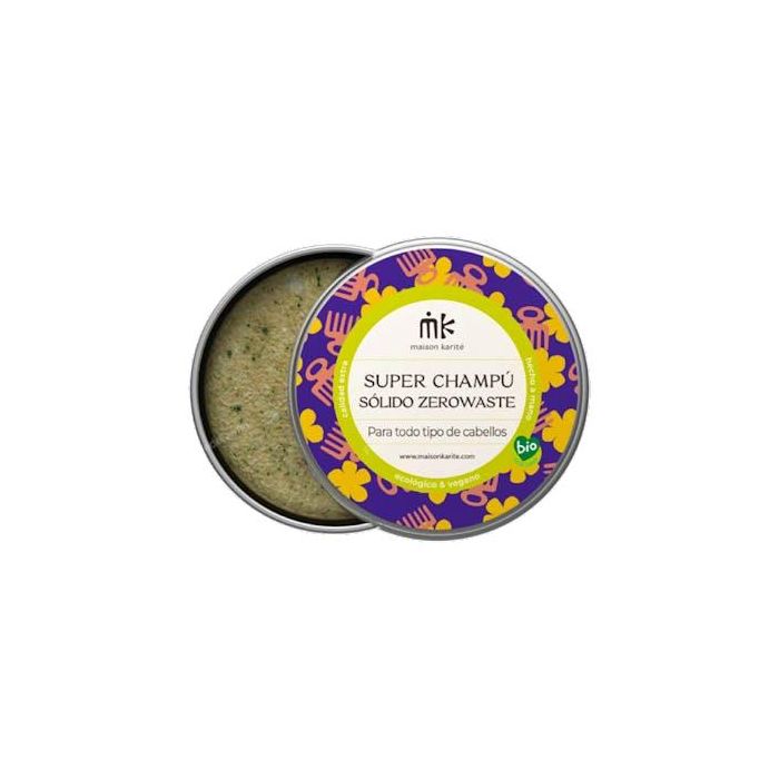 MAISON KARITE Champú Sólido Acondicionador Zerowaste Vegano para Cabello 75g