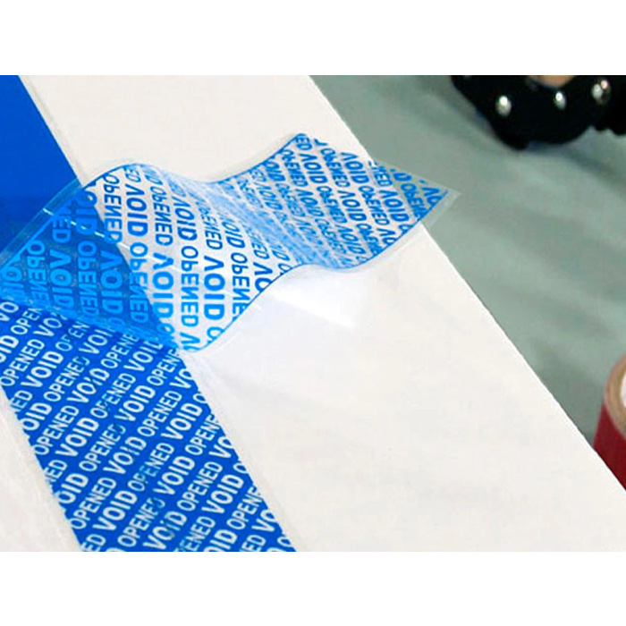 Q-connect Cinta seguridad precinto postal azul 35 Mt x 33 mm 3