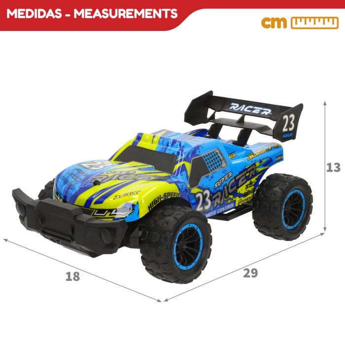 Coche Radio Control Speed & Go 1:14 29 X 13 X 18 CM (2 Unidades) 3