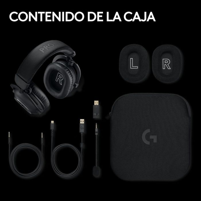 Logitech G LOG1696071443427 Auriculares Gaming PRO X 2 Lightspeed Inalámbricos Negros 5 Logitech G LOG1696071443427 Auriculares Gaming PRO X 2 Lightspeed Inalámbricos Negros 5