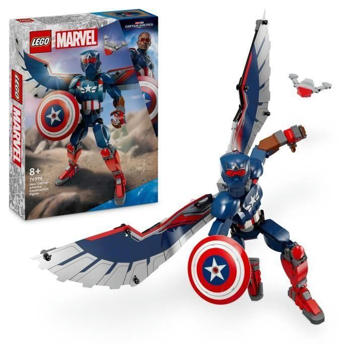 Juego de construccion capitán américa lego super heroes marvel Juego de construccion capitán américa lego super heroes marvel