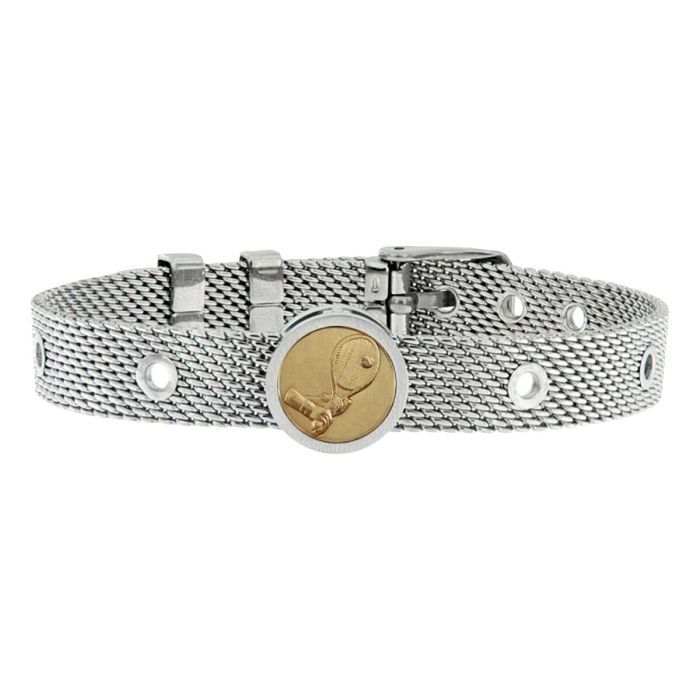 Pulsera Unisex Tennis Player Talent Jewels TJA-1-18-01-1-235 Plateado 0 Pulsera Unisex Tennis Player Talent Jewels TJA-1-18-01-1-235 Plateado 0