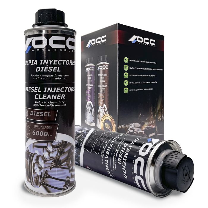 Occ Motorsport Kit Tratamiento Pre ITV Diesel + Limpiador Inyectores ZOCCA0007 para Vehículos Diesel 1