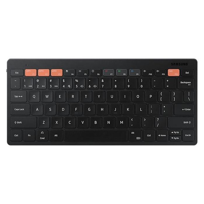 Samsung EJ-B3400BBGGDE Teclado Inteligente Universal Trio 500 Negro Bluetooth 5.0 Teclado Inalámbrico